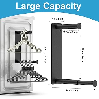 stone  ハンガー10 Amazon.com: MFTEK Hanger Organizer Stacker, Magnetic Hanger